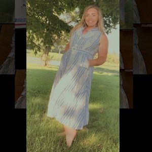 Vintage Stripped Dress